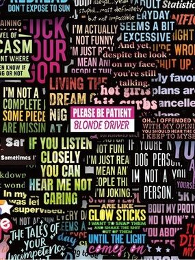 110Pcs Sarcastic Stickers for Adults